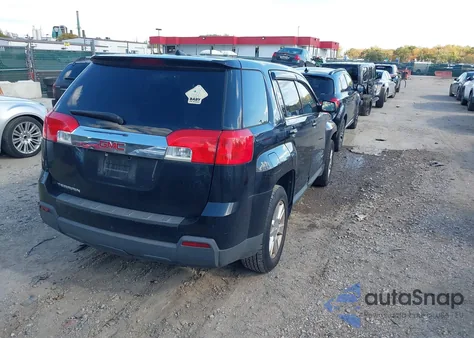 2011 GMC Terrain Sle-1 from USA, damaged, VIN 2CTALMEC7B6321828